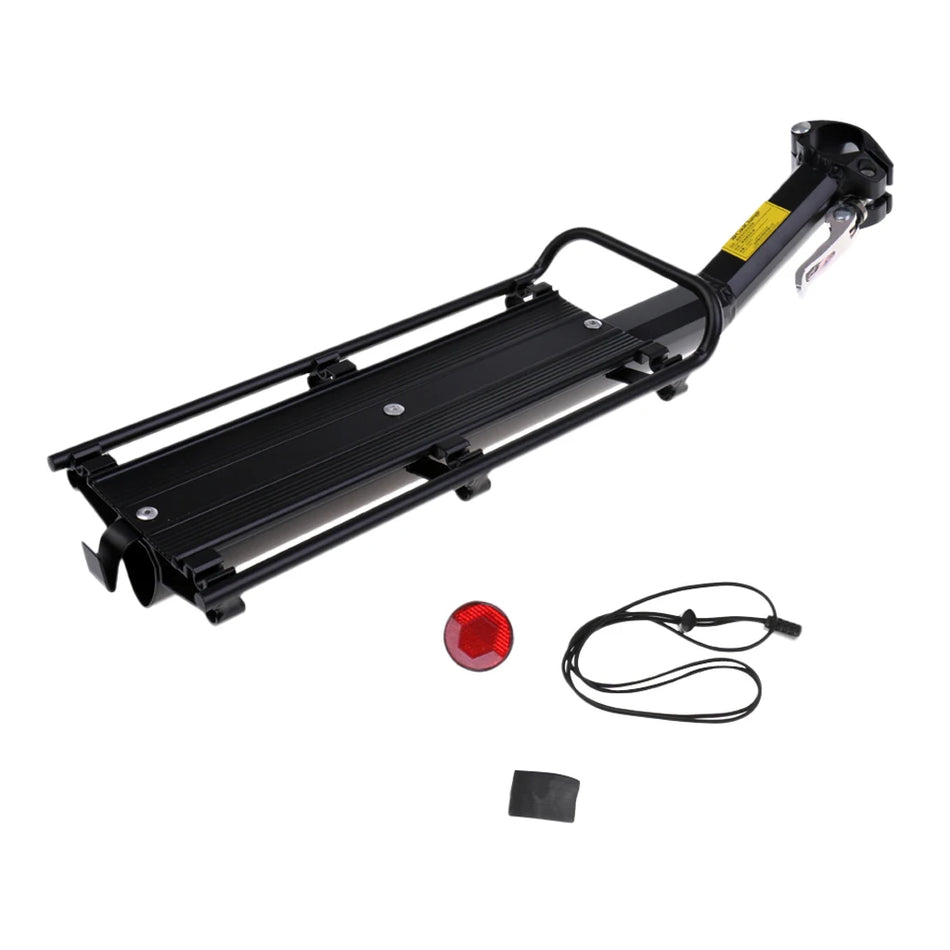 9Kg алуминиева задна велосипедна чанта с щипка за седалков стълб