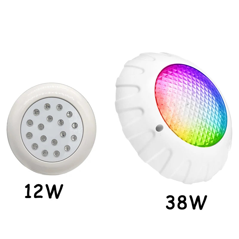 IP68 38W Underwater Pool Light &ndash; Color Changing RGB Lamp colorful / CHINA / 38W
