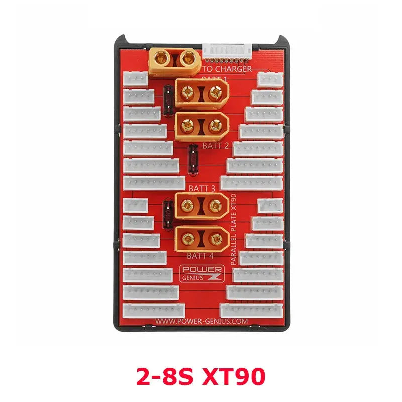 Rc 2-6S 2-8S T / XT60 / XT90 / XT30 /JST Lipo Battery Parallel Charging Board for Imax B6 B6AC B8 Quick Charge For Rc Models by InterCyprus Trading Ltd