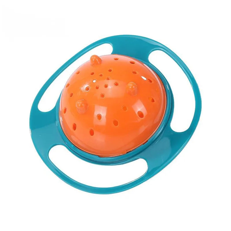 Kids 360&deg; Gyro Bowl &ndash; Spill-Proof Feeding Dish for Active Little Eaters