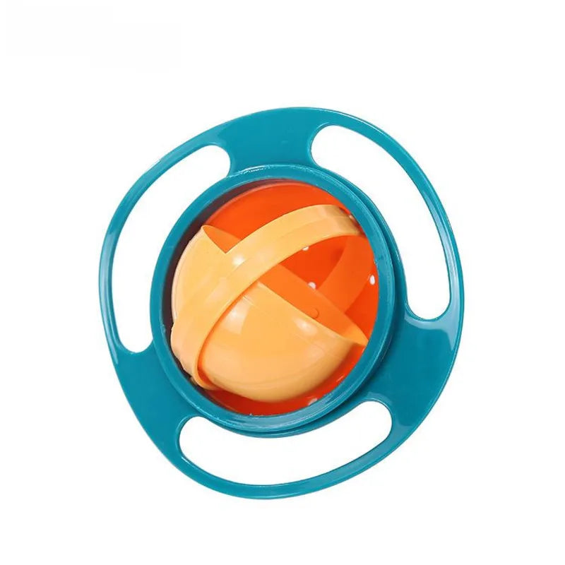 Kids 360&deg; Gyro Bowl &ndash; Spill-Proof Feeding Dish for Active Little Eaters