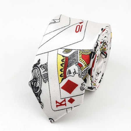 Colourful Musical Notes Skinny Tie for Men 34