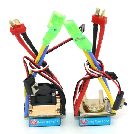 RC 160A / 320A / 480A ESC 380/540/775 Brushed Motor Speed Controller Dual Mode Regulator Band Brake for 1:10 Car Bait Boat by InterCyprus Trading Ltd