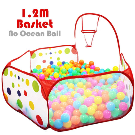 1.5m Ball Pit With Basket Ocean Pit Pool &ndash; Educational Toy 1.2m with basket