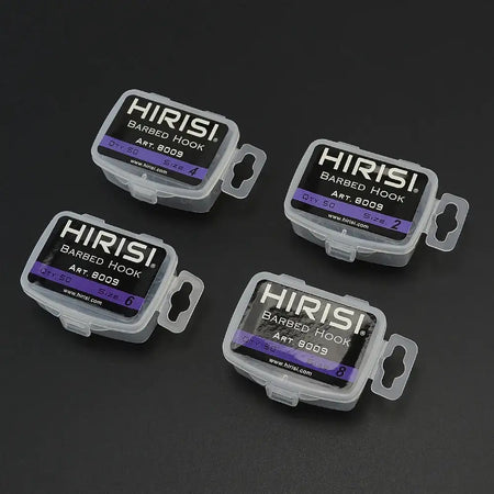 High Carbon Steel Micro Barbed Carp Hooks 50Pcs 2 4 6 8