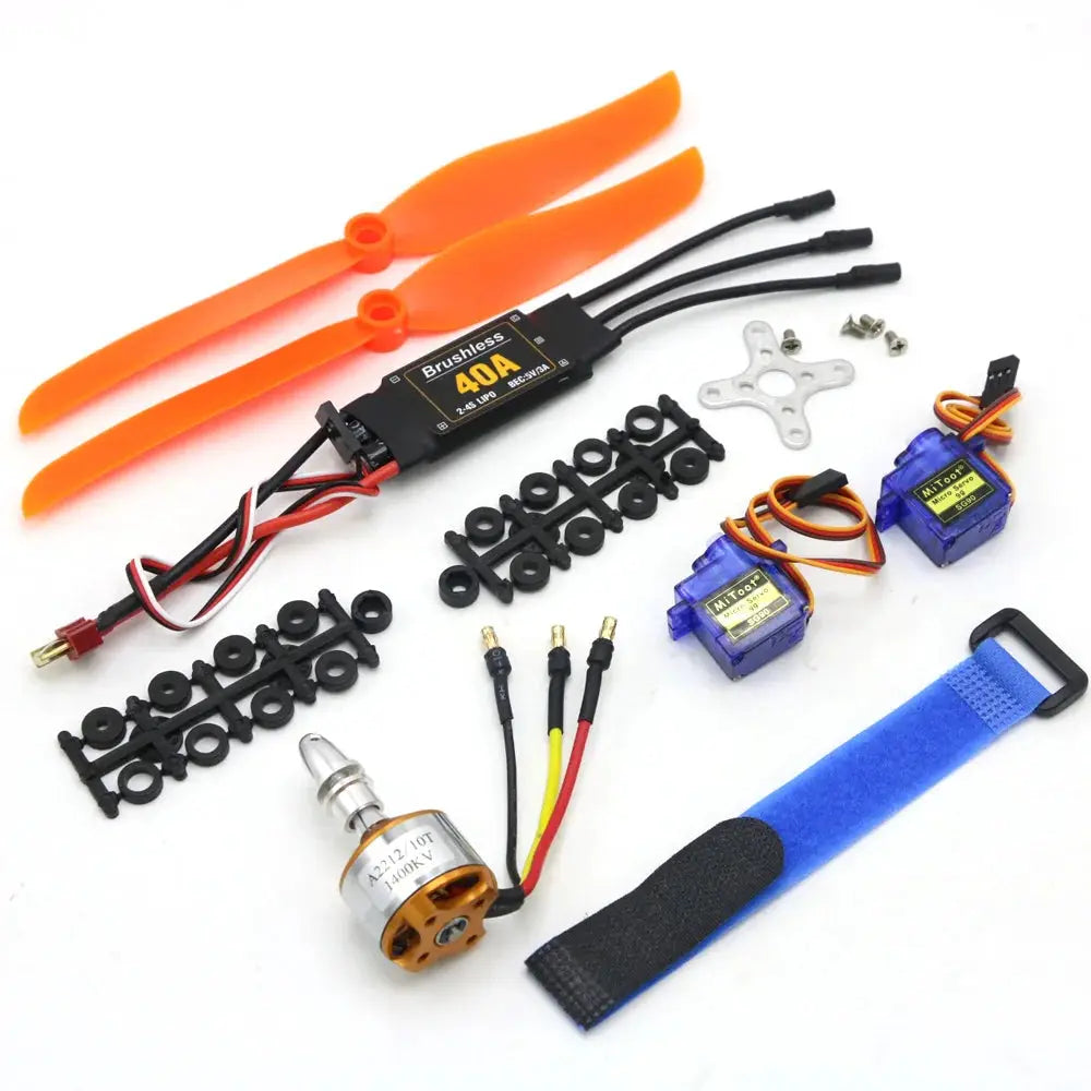 A2212 2212 2200KV 1400KV 1000KV Brushless Motor 30A 40A / 40A BLheli ESC SG90 9G Micro Servo for RC Fixed Wing Plane Helicopter by InterCyprus Trading Ltd