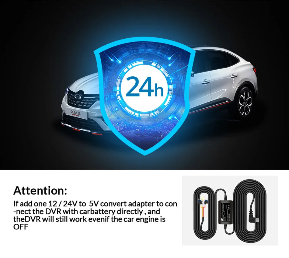 Acceo Z01P 3.5m Hardwire Cable - Parking Monitor Ready