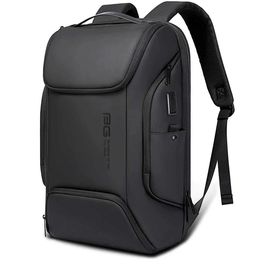 BANGE Business USB Charging Smart Backpacks &ndash; USB Charging 47 x 30 x 16cm / Black