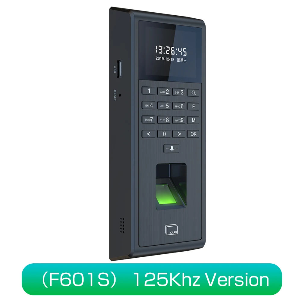 F601S &ndash; Biometric Fingerprint Access Keypad With Attendance F601S-Standard-125K