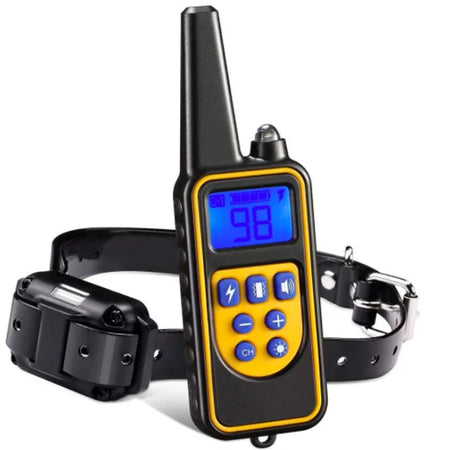 Electric Pet Dog Training Collar &ndash; Remote Control Waterproof for 1 dog / US Plug