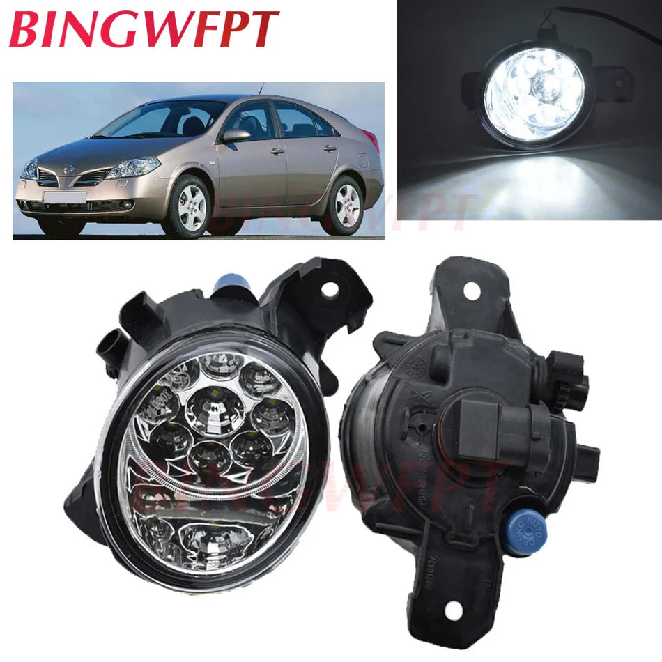 Ovalne LED meglenke H11 za Nissan Primera WP12 P12 (2002-2015)