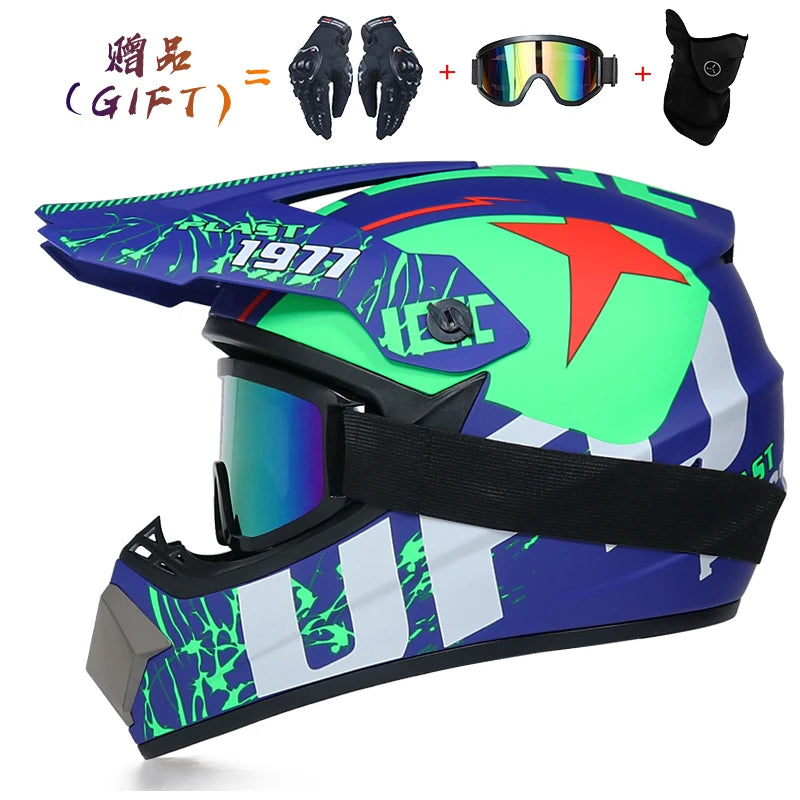 Orz Kids Motocross Helmet - Durable ABS Off-Road Safety