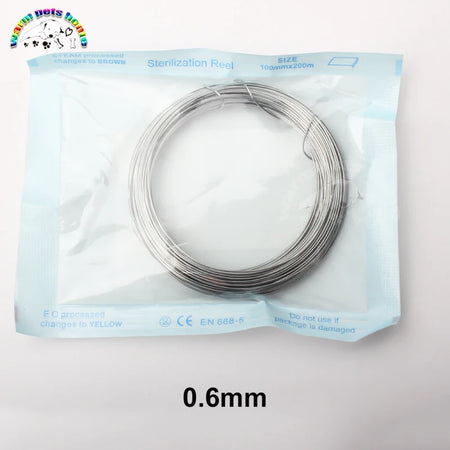 Orthopedic Wires Cerclage Wire 0.4-1.5mm &ndash; Stainless Steel 0.6mm