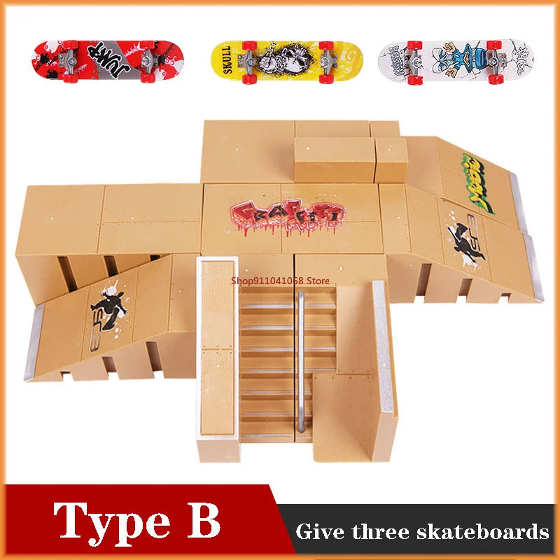 Finger Skateboards Ramp Set &ndash; Perfect for Kids' Tech Practice