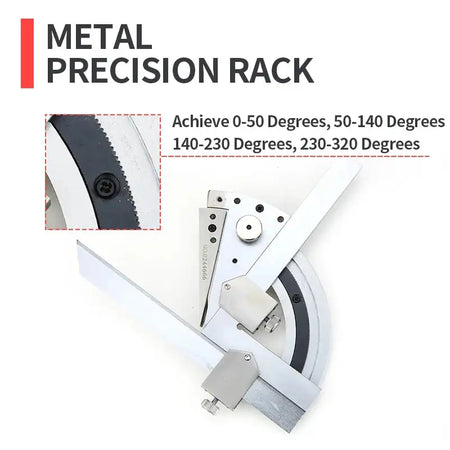 Universal Angle Ruler 320 Degrees Carbon Steel Protractor
