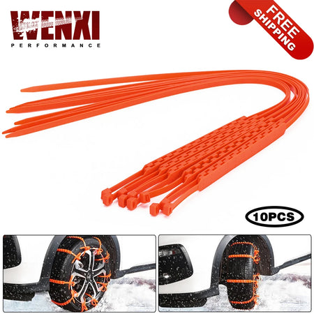 STC01 Snow Tire Chains &ndash; Anti Skid Nylon For Cars Trucks Default Title