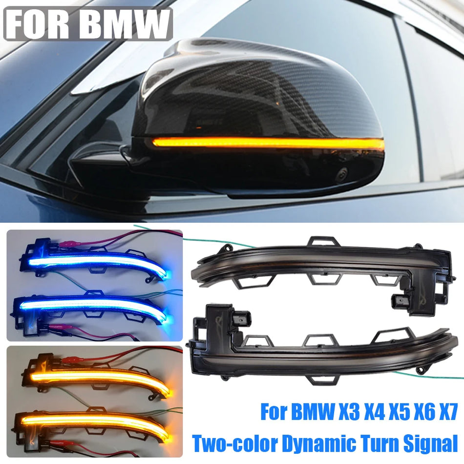 2 tk LED dünaamilised suunatuled BMW X3 X4 X5 X6 X7 jaoks