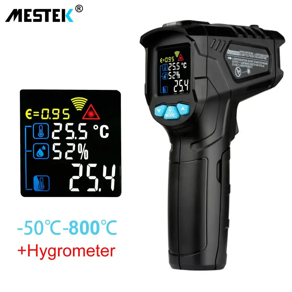 Mestek IR01D Infrared Thermometer With Adjustable Emissivity IR01D