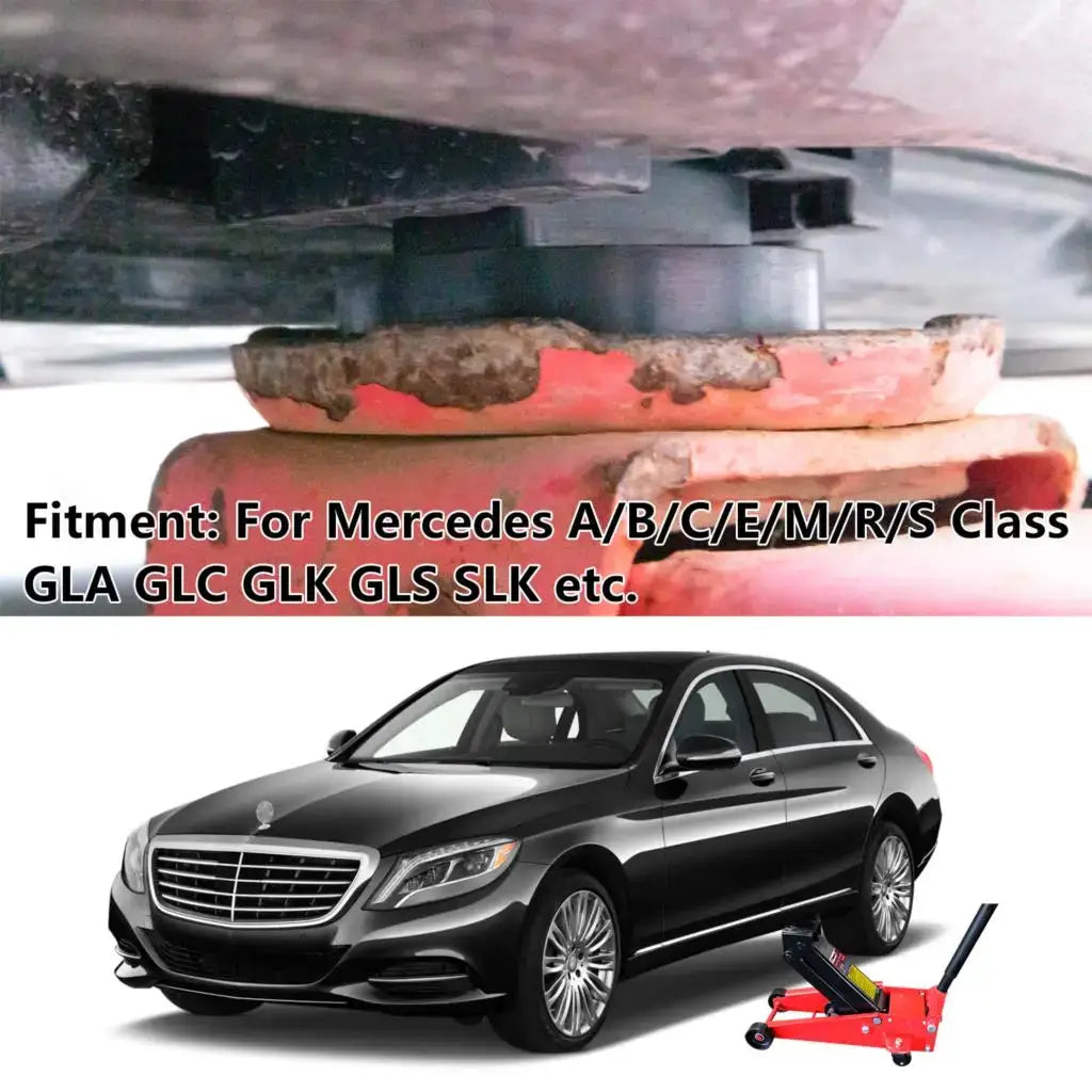 Car Rubber Jack Pad Black Car Vehicle Jacks Jack Pad Frame Protector for Mercedes A B C E Class GLA COUPE GLC GLK GLS GL M R S by InterCyprus Trading Ltd