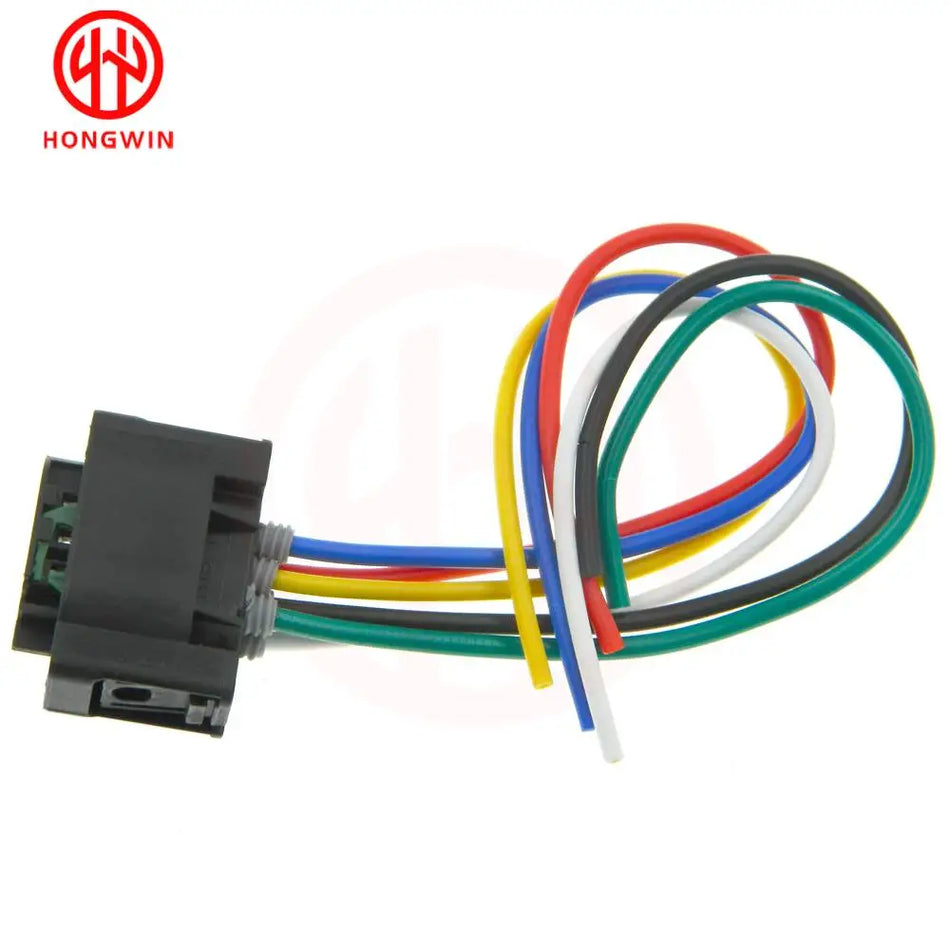 Conector de Sensor de Nível de Farol de 6 Pinos com Fios para Audi VW