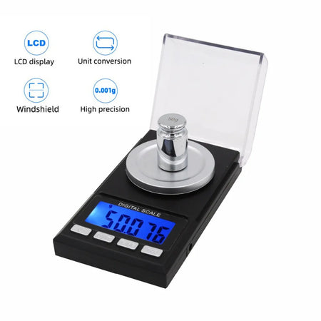 0.001g Digital Jewelry Scale 50/100g - Ultra-Precise