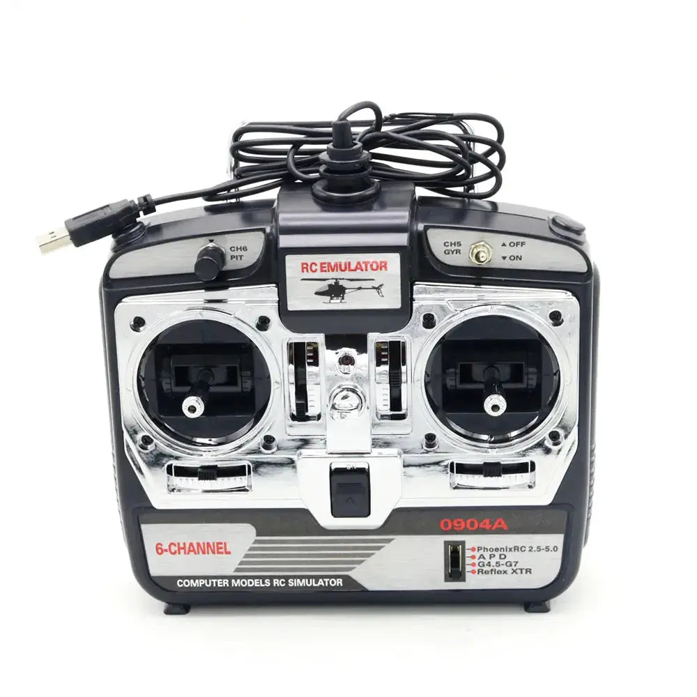 JTL-0904A 6CH RC Flight Simulator Support Realflight G7 Phoenix 5.0 XTR Remote Control Helicopter Fixed-wing Drone (MODE1) by InterCyprus Trading Ltd