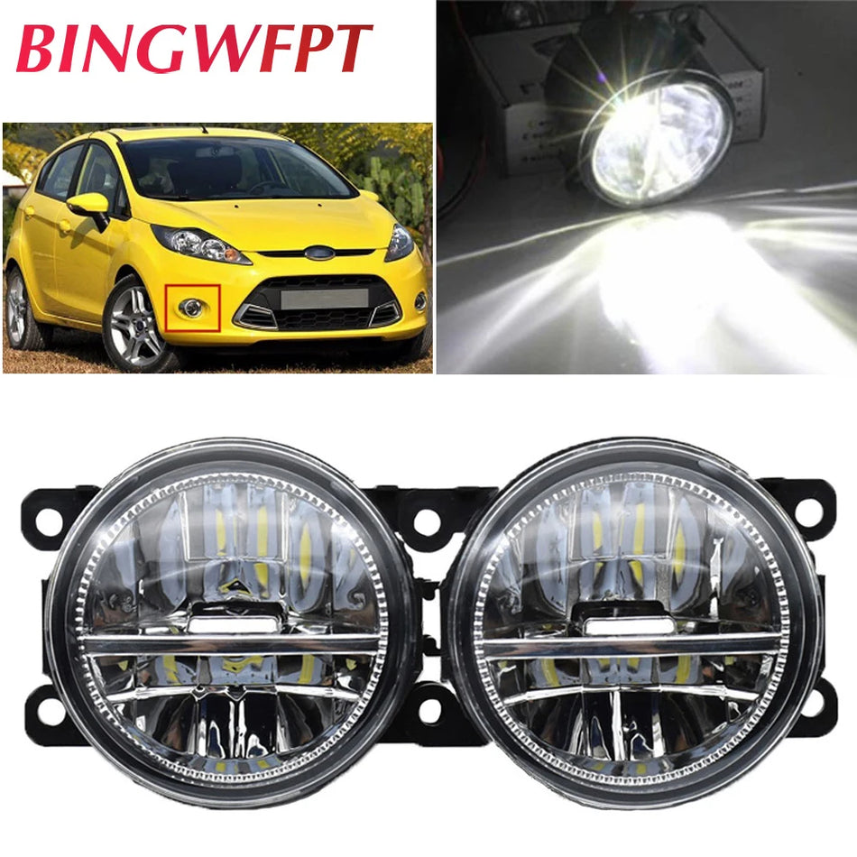 Conjunto de faros antiniebla LED para Ford Focus MK2 Fusion Fiesta MK7