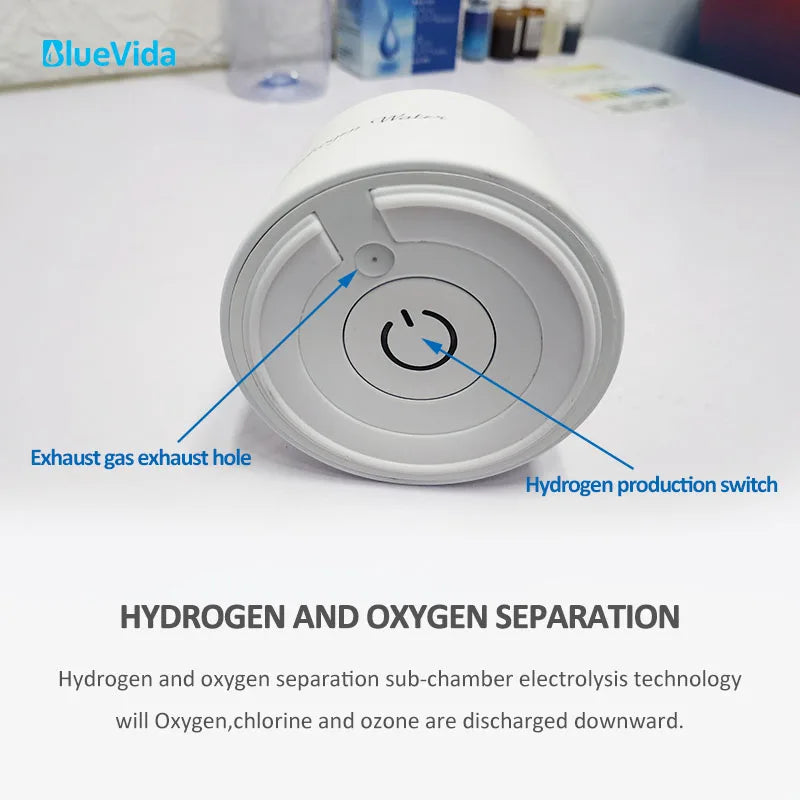 BlueVida Q8 Max 3000ppb Hydrogen Bottle &ndash; Long Battery Life