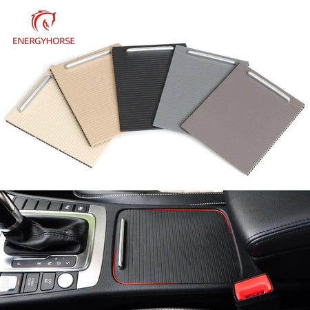 Interior Car Armrest Central Console Drink Cup Holder Cover Trim Zipper Rolling Curtain For Volkswagen CC Passat B6 B7 by InterCyprus Trading Ltd