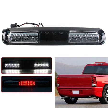 for Chevy Silverado 1999-2006 GMC Sierra 3RD LED Tail Brake Cargo Light Led 3rd Third Brake Rear Roof Stop Light Bar by InterCyprus Trading Ltd