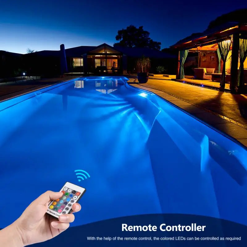 IP68 38W Underwater Pool Light &ndash; Color Changing RGB Lamp