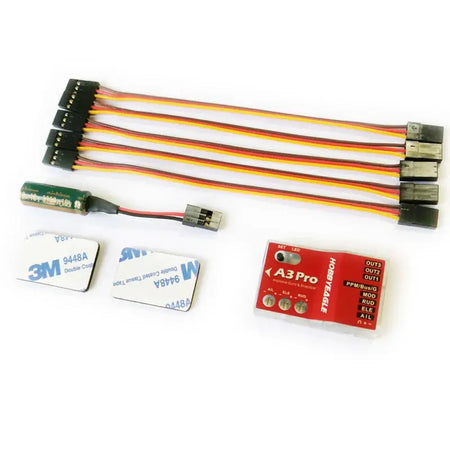 HobbyEagle A3 Pro / A3 Pro V2 Aeroplane RC Flight Controller Stabilizer System Stabilizer Gyro for RC Airplane Fixed-wing Copter by InterCyprus Trading Ltd