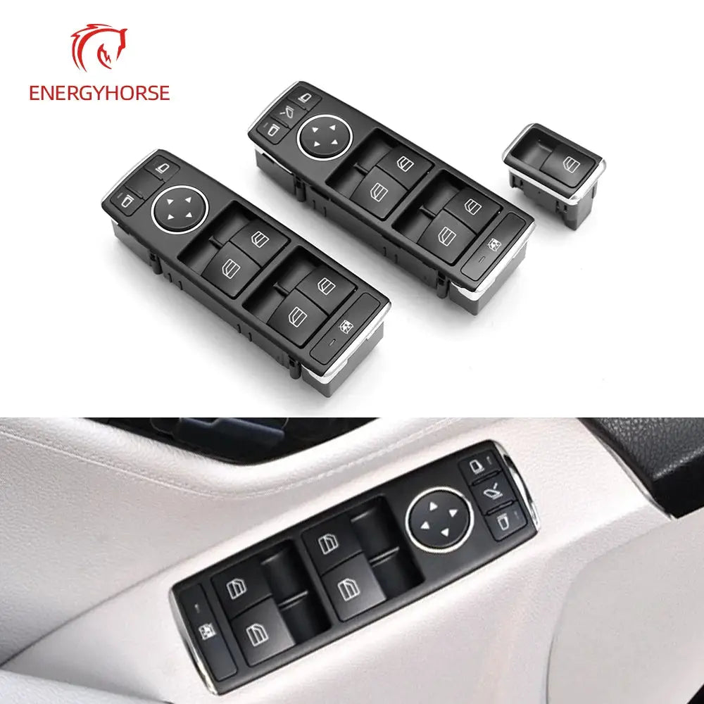 Power Window Switch For Tesla Model S X 2012-2020 Left Electric Door Window Lift Switch Control Button 1003589-00-B 1003749-00-B by InterCyprus Trading Ltd