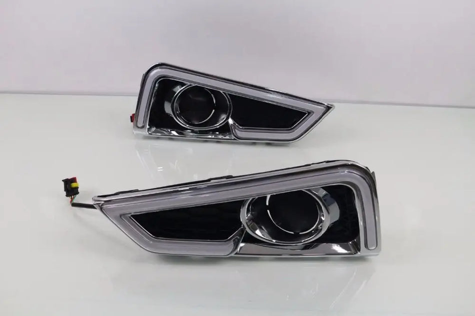 Хонда Сити Грейс 2015 2016 LED ДХО с реле поворотников