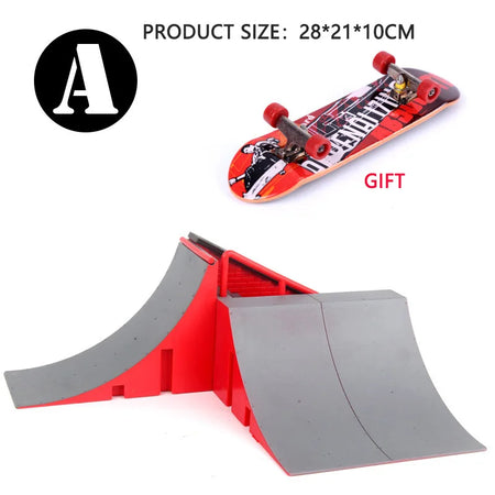 Finger Skateboard Ramp Set &ndash; Fun Training Toy for Kids A
