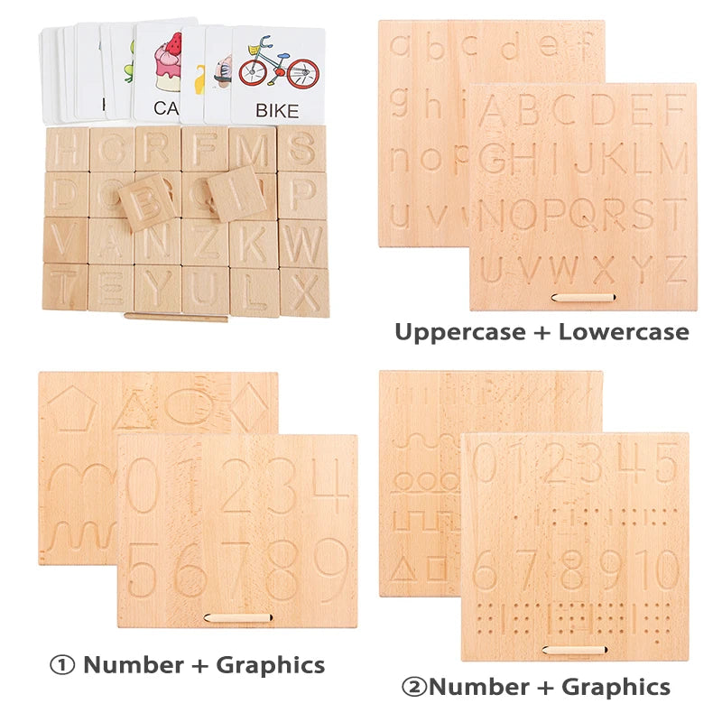 Kids Magnetic Writing Board Toy &ndash; Montessori Learning