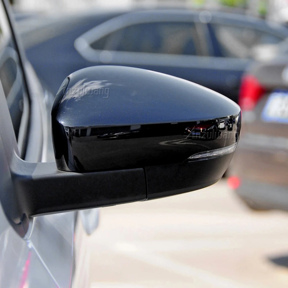 Tapa de cubierta de espejo retrovisor para Volkswagen VW Polo MK5 6R 6C