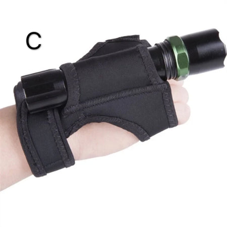2020 Underwater Scuba Diving LED Torch Holder Wrist Strap