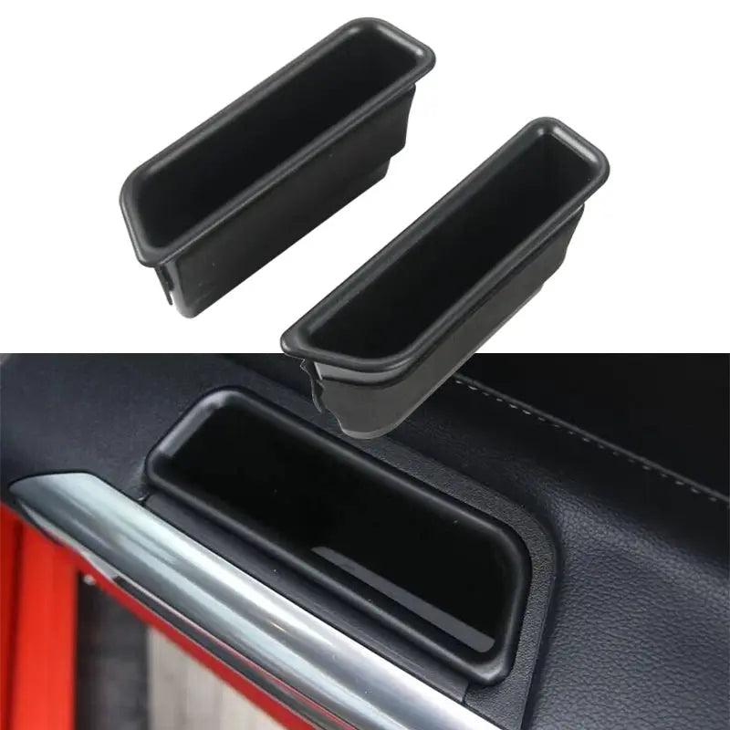 For Ford Mustang 2015 2016 2017-2019 Door Inner Handle Container Holder Tray Storage Box Organizer Holdern Car Accessories by InterCyprus Trading Ltd