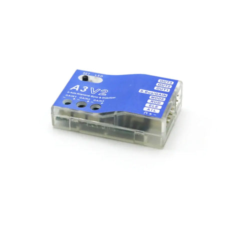 3 Axis Gyro A3 V2 Aeroplane Flight Controller Stabilizer for RC Airplane Fixed-wing Copter by InterCyprus Trading Ltd