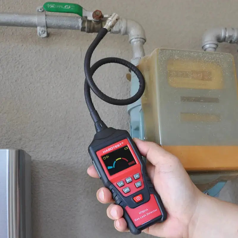 Portable Combustible Gas Detector and CO Meter with LCD