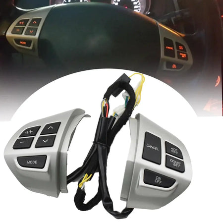 Multifunction Steering Wheel Button Cruise Control Switch For MITSUBISHI LANCER OUTLANDER ASX 2007 - 2012 by InterCyprus Trading Ltd