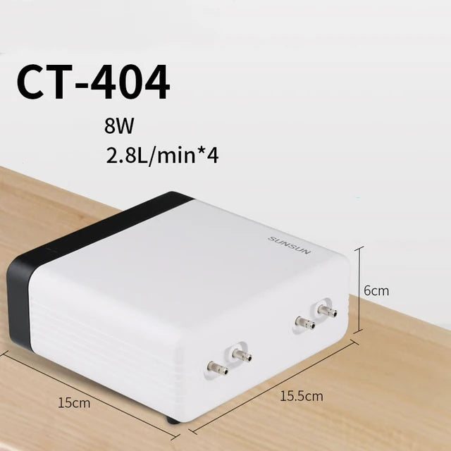 SUNSUN CT Series Aquarium Aerator Ultra Silent &ndash; Low Noise CT-404