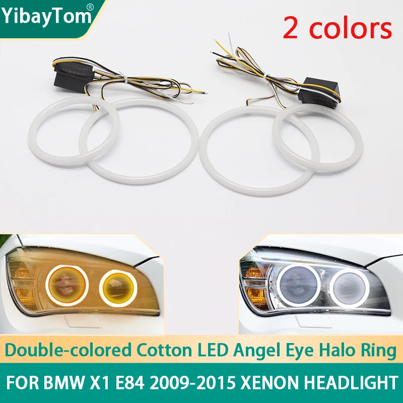 Switchback LED enkelisilmähäikäisyrengas BMW X1 E84 2009-2015