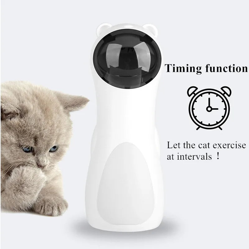 Cat LED Laser Toy &ndash; Auto Rotating Exercise For Cats