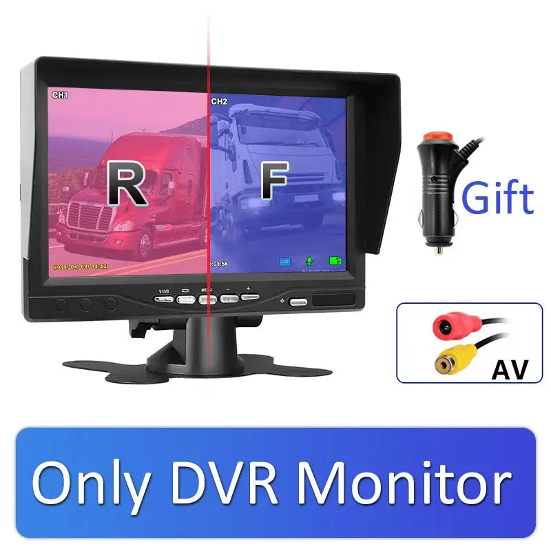 AHD Truck Backup Camera System With 7 Inch Monitor And 1080P Night Vision by InterCyprus Trading Ltd