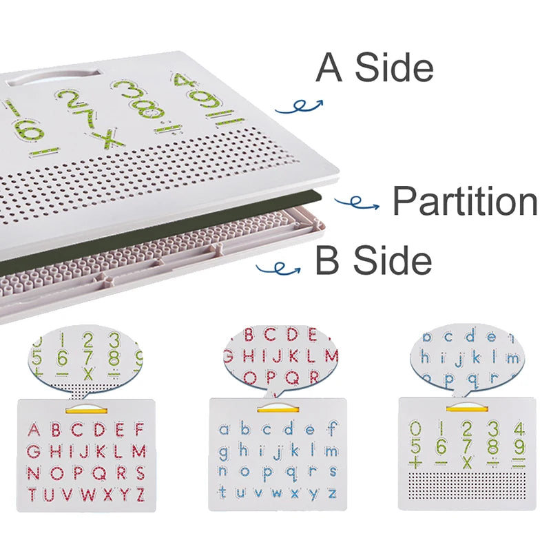 Kids Magnetic Writing Board Toy &ndash; Montessori Learning