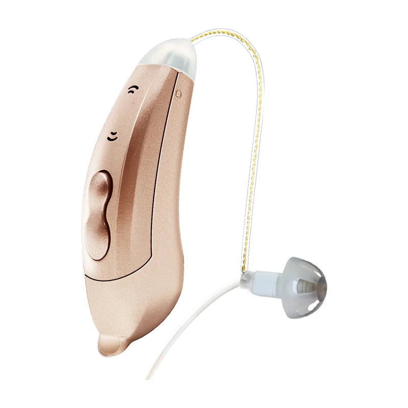 IncenSonic SF101 Digital Hearing Aids with Bluetooth and Mobile App Support SF101-Champagne-L