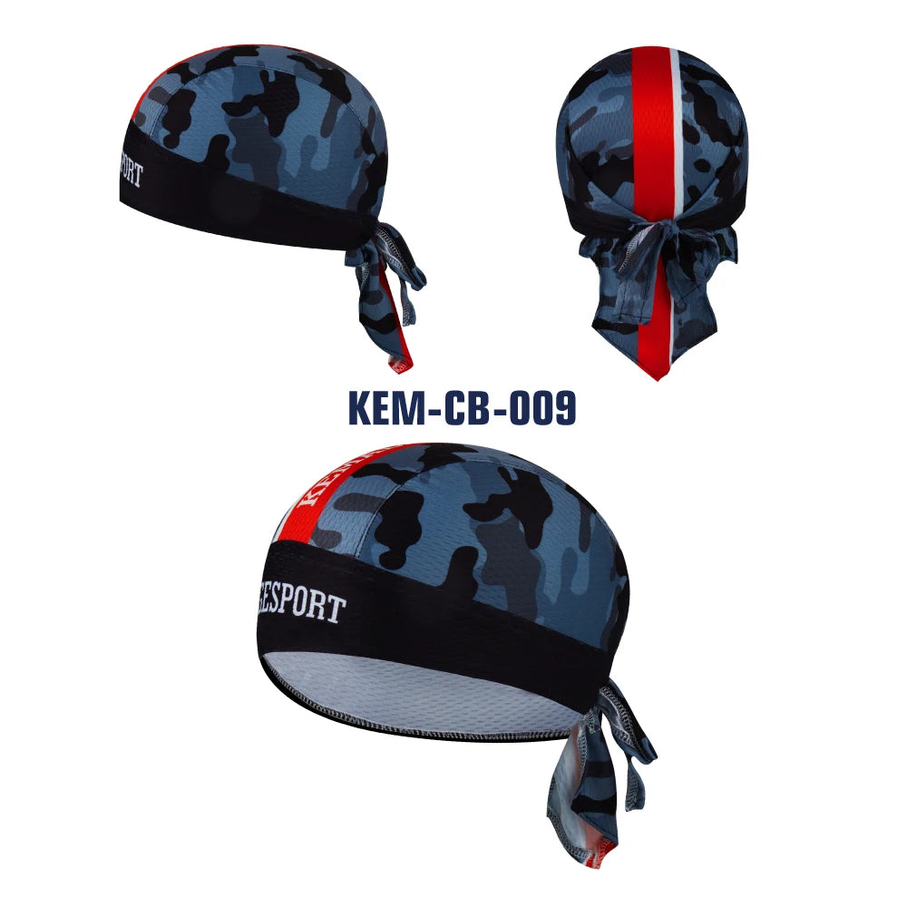KAMALOCE UV Protection Cycling Cap &ndash; Breathable Quick Dry KEMALOCE-CB-009