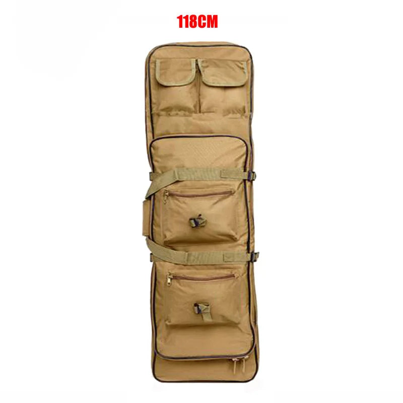Ruin Hawk Tactical Gun Bag &ndash; Durable Nylon Construction Tan 118CM / CHINA